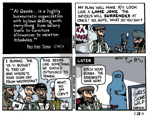 Ted Rall on Friday January 28, 2011 Comic Strip