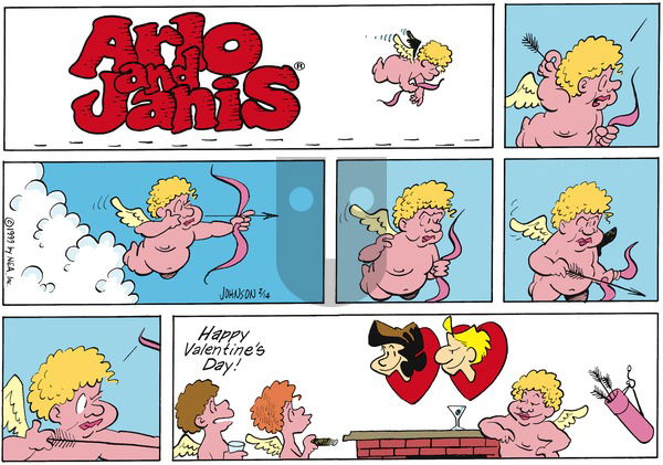 Arlo and Janis on Sunday February 14, 1999 Comic Strip