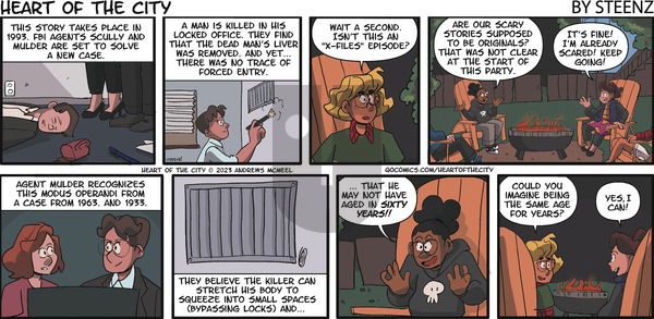 Heart of the City on Sunday October 22, 2023 Comic Strip