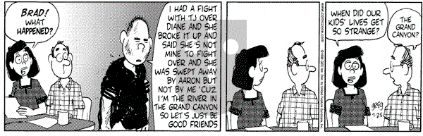 Luann on Saturday July 25, 1998 Comic Strip
