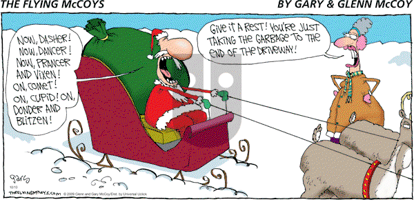 The Flying McCoys on Sunday December 13, 2009 Comic Strip
