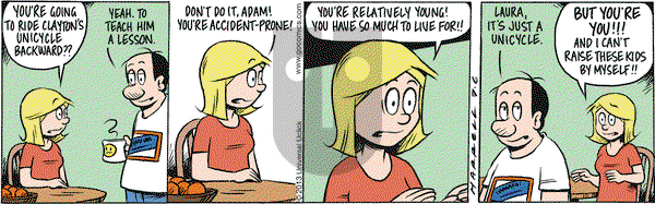Adam@Home on Saturday July 6, 2013 Comic Strip
