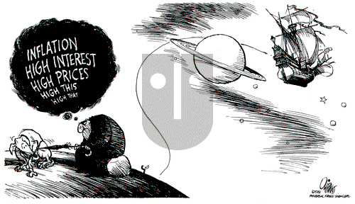 Pat Oliphant on Wednesday August 26, 1981 Comic Strip