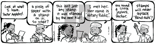 JumpStart on Thursday July 19, 2001 Comic Strip