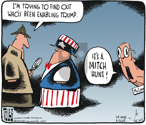 Tom Toles on Wednesday March 6, 2019 Comic Strip
