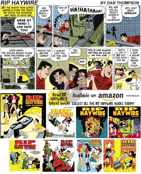 Rip Haywire on Sunday February 24, 2019 Comic Strip