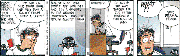 Get Fuzzy on Friday August 21, 2009 Comic Strip