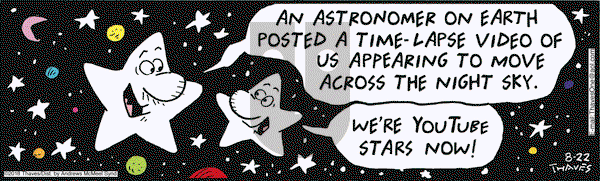 Frank and Ernest on Wednesday August 22, 2018 Comic Strip
