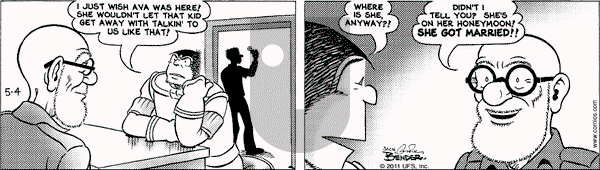 Alley Oop on Wednesday May 4, 2011 Comic Strip