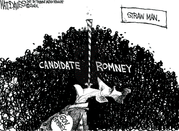 Matt Davies on Tuesday April 10, 2012 Comic Strip