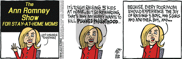 La Cucaracha on Friday April 27, 2012 Comic Strip