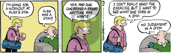 Betty on Monday April 28, 2025 Comic Strip