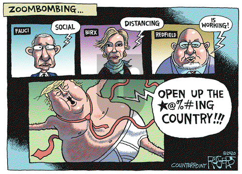 Rob Rogers on Wednesday April 15, 2020 Comic Strip
