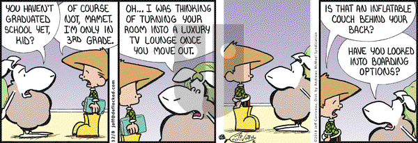 DeFlocked on Saturday December 8, 2018 Comic Strip