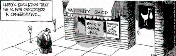 Non Sequitur on Saturday August 26, 1995 Comic Strip