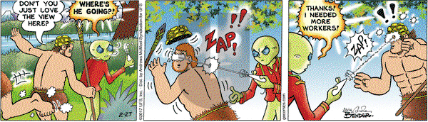 Alley Oop on Monday February 27, 2017 Comic Strip