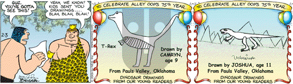 Alley Oop on Tuesday February 3, 2009 Comic Strip