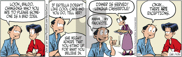 Baldo on Wednesday February 6, 2013 Comic Strip