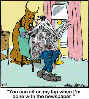 Marmaduke on Friday July 14, 2017 Comic Strip