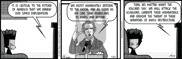 The Boondocks on Friday August 26, 2011 Comic Strip