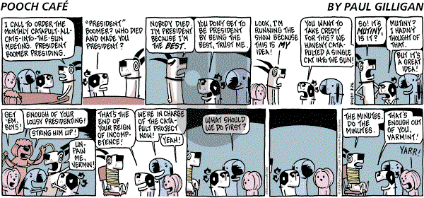 Pooch Cafe on Sunday March 26, 2006 Comic Strip