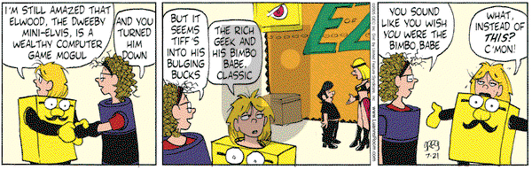 Luann on Thursday July 21, 2005 Comic Strip