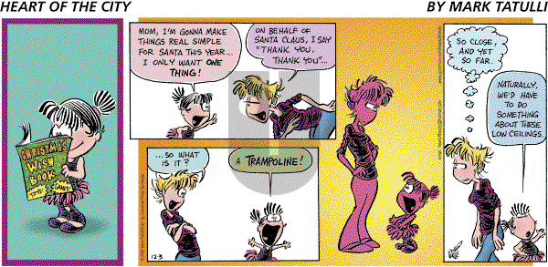 Heart of the City on Sunday December 3, 2006 Comic Strip