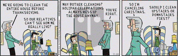 Grand Avenue on Monday November 24, 2025 Comic Strip