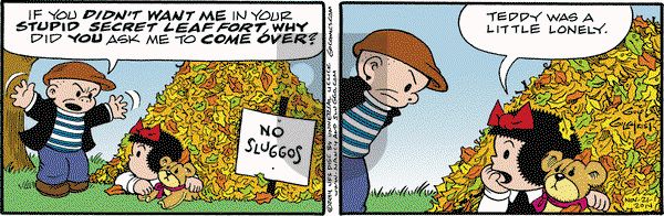 Nancy on Friday November 21, 2014 Comic Strip