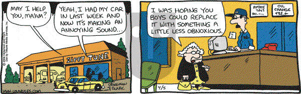 Lola on Wednesday April 14, 2004 Comic Strip