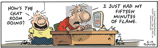 Frank and Ernest on Monday August 13, 2007 Comic Strip