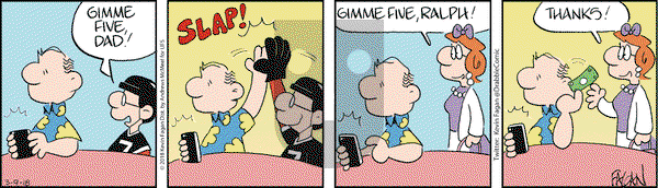 Drabble on Friday March 9, 2018 Comic Strip