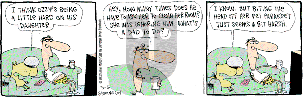 The Duplex on Monday May 6, 2002 Comic Strip