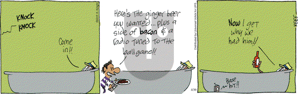 The Knight Life on Wednesday April 30, 2014 Comic Strip
