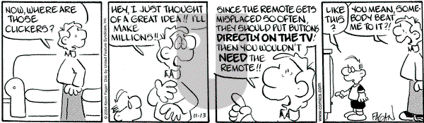 Drabble on Saturday November 13, 2004 Comic Strip