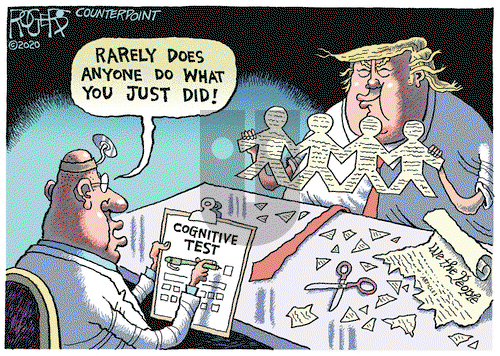 Rob Rogers on Saturday July 25, 2020 Comic Strip