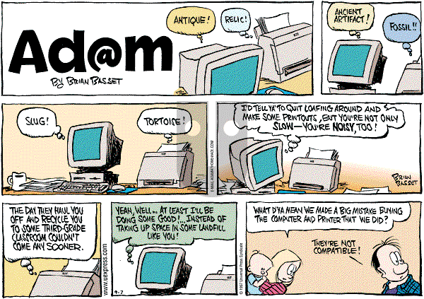 Adam@Home on Sunday September 7, 1997 Comic Strip