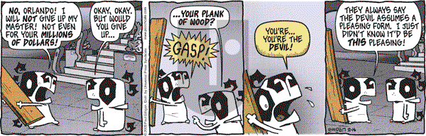 Pooch Cafe on Monday February 16, 2009 Comic Strip
