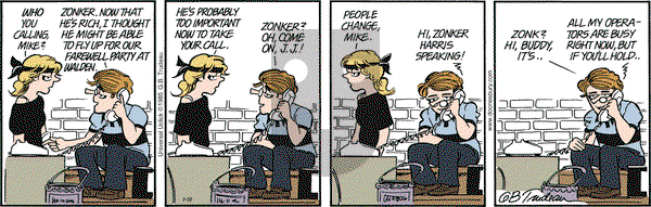 Doonesbury on Tuesday January 19, 2016 Comic Strip