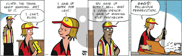Lucky Cow on Tuesday March 14, 2006 Comic Strip