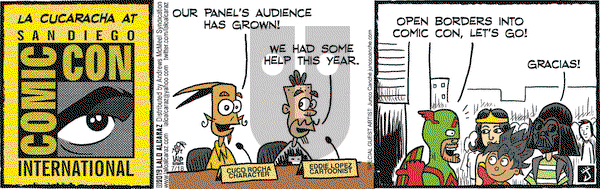 La Cucaracha on Thursday July 18, 2019 Comic Strip