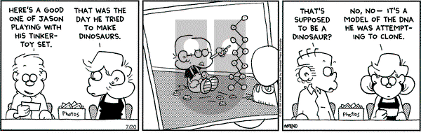 FoxTrot on Thursday July 20, 2006 Comic Strip