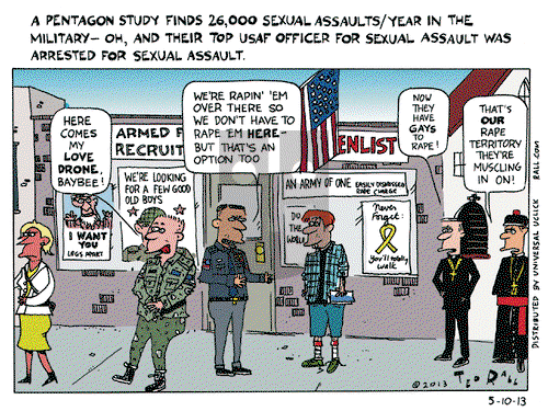 Ted Rall on Friday May 10, 2013 Comic Strip