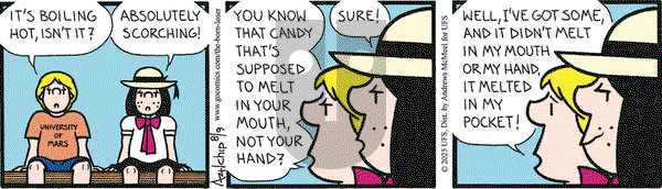 The Born Loser on Saturday August 9, 2025 Comic Strip