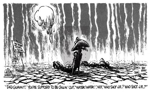Pat Oliphant on Sunday July 6, 1980 Comic Strip