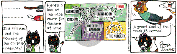 Breaking Cat News on Tuesday September 26, 2017 Comic Strip