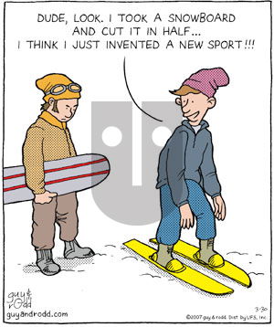 Brevity on Friday March 30, 2007 Comic Strip