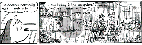 Fred Basset on Saturday August 23, 2003 Comic Strip