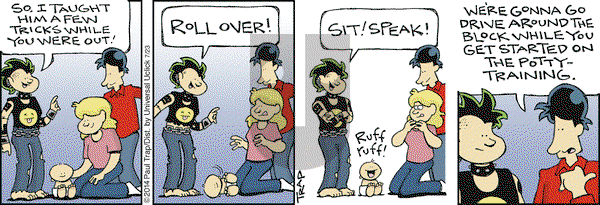 Thatababy on Wednesday July 23, 2014 Comic Strip