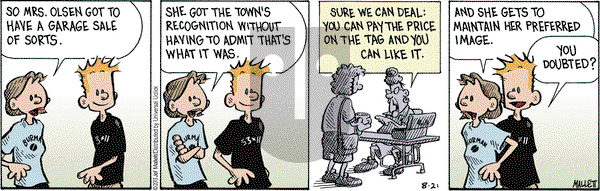 Frazz on Wednesday August 21, 2013 Comic Strip